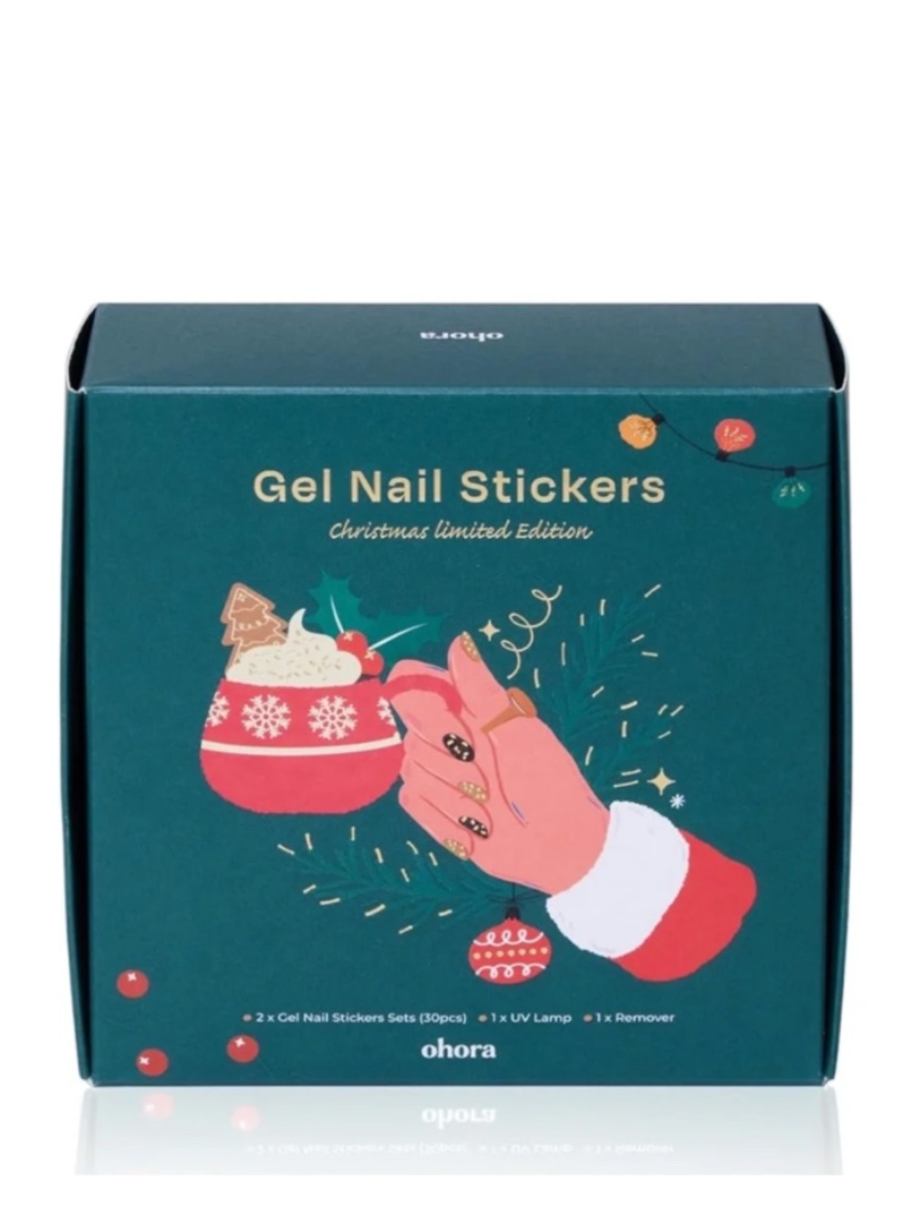 Ohora Semi-Cured Gel Nail Strip Christmas Gift Set (Limited Edition)